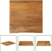 The Living Store Tischplatte mit Baumkante 40x40x2,5 cm Massivholz Mango - Holztischplatte - Mangoholztischplatte - Eichendekor - Tischplatte The Living Store Tischplatte mit Baumkante 40x40x2,5 cm Massivholz Mango - Holztischplatte - Mangoholztischplatte - Eichendekor - Tischplatte von THE LIVING STORE