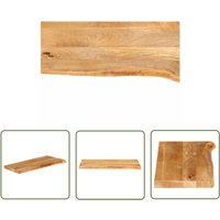The Living Store Tischplatte mit Baumkante 90x30x3,8 cm Massivholz Mango - Holztischplatte - Mangoholztischplatte - Esstisch Platte - Tischplatte Neu The Living Store Tischplatte mit Baumkante 90x30x3,8 cm Massivholz Mango - Holztischplatte - Mangoholztischplatte - Esstisch Platte - Tischplatte Neu von THE LIVING STORE