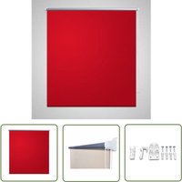 The Living Store - Verdunkelungsrollo 160 x 175 cm rot - Verdunkelung Rollo - Fensterrollo - Raffstore - Tageslichtblockierer - Raumgestaltung The Living Store - Verdunkelungsrollo 160 x 175 cm rot - Verdunkelung Rollo - Fensterrollo - Raffstore - Tageslichtblockierer - Raumgestaltung von THE LIVING STORE