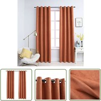 The Living Store Verdunkelungsvorhänge mit Metallösen 2 Stk. Rostbraun 140x175 cm - Dekorative Vorhänge - Wohnraumgestaltung - Gardinen Für The Living Store Verdunkelungsvorhänge mit Metallösen 2 Stk. Rostbraun 140x175 cm - Dekorative Vorhänge - Wohnraumgestaltung - Gardinen Für von THE LIVING STORE