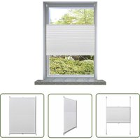 The Living Store Verdunklungsplissee 60×100 cm Weiß - Verdunkelungsplissee - Plissee Weiß - Sonnenschutz - Sicht Schutz - Raffrollos The Living Store Verdunklungsplissee 60×100 cm Weiß - Verdunkelungsplissee - Plissee Weiß - Sonnenschutz - Sicht Schutz - Raffrollos von THE LIVING STORE