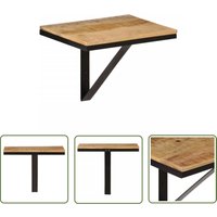 The Living Store Wandregal 40x30x32 cm Massivholz Mango und Eisen - Wandregal - Regal - Wohnraumdeko - Holzmöbel - Mangoholz The Living Store Wandregal 40x30x32 cm Massivholz Mango und Eisen - Wandregal - Regal - Wohnraumdeko - Holzmöbel - Mangoholz von THE LIVING STORE
