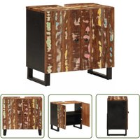 The Living Store - Waschbeckenunterschrank Altholz Massiv und Holzwerkstoff - Waschbeckenunterschrank - Badezimmermöbel - Altholz - Vintage Möbel The Living Store - Waschbeckenunterschrank Altholz Massiv und Holzwerkstoff - Waschbeckenunterschrank - Badezimmermöbel - Altholz - Vintage Möbel von THE LIVING STORE