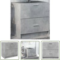 The Living Store Waschbeckenunterschrank Betongrau 59x37x59 cm Holzwerkstoff - Waschtischunterschrank - Badezimmermöbel - Betonlook - Grau The Living Store Waschbeckenunterschrank Betongrau 59x37x59 cm Holzwerkstoff - Waschtischunterschrank - Badezimmermöbel - Betonlook - Grau von THE LIVING STORE