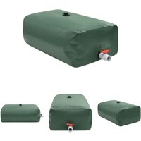 Wassertank mit Wasserhahn Faltbar 1500 l pvc - Bewässerungssysteme - Grün - The Living Store Wassertank mit Wasserhahn Faltbar 1500 l pvc - Bewässerungssysteme - Grün - The Living Store von THE LIVING STORE