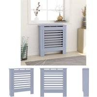 The Living Store - mdf Heizkörperverkleidung Grau 78 cm - Heizkörper-Zubehör - Grau The Living Store - mdf Heizkörperverkleidung Grau 78 cm - Heizkörper-Zubehör - Grau von THE LIVING STORE