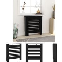 The Living Store - mdf Heizkörperverkleidung Schwarz 78 cm - Heizkörper-Zubehör - Schwarz The Living Store - mdf Heizkörperverkleidung Schwarz 78 cm - Heizkörper-Zubehör - Schwarz von THE LIVING STORE