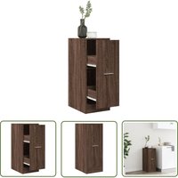 The Living Store - vidaXL Apothekerschrank Braun Eichen-Optik 30x41x77,5 cm Holzwerkstoff The Living Store - vidaXL Apothekerschrank Braun Eichen-Optik 30x41x77,5 cm Holzwerkstoff von THE LIVING STORE