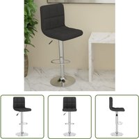 VidaXL Barhocker Schwarz Stoff von THE LIVING STORE
