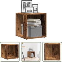 VidaXL Beistelltisch Altholz-Optik 33x33x34 cm Holzwerkstoff VidaXL Beistelltisch Altholz-Optik 33x33x34 cm Holzwerkstoff von THE LIVING STORE