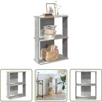 The Living Store - vidaXL Bücherregal 3 Böden Betongrau 60x30x80 cm Holzwerkstoff The Living Store - vidaXL Bücherregal 3 Böden Betongrau 60x30x80 cm Holzwerkstoff von THE LIVING STORE