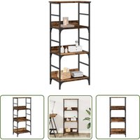 The Living Store - vidaXL Bücherregal Altholz-Optik 50x33x117,5 cm Holzwerkstoff von THE LIVING STORE