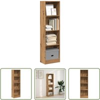 VidaXL Bücherregal Artisan-Eiche 40x24x143 cm Holzwerkstoff VidaXL Bücherregal Artisan-Eiche 40x24x143 cm Holzwerkstoff von THE LIVING STORE