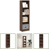 The Living Store - vidaXL Bücherregal Braun Eichen-Optik 40x24x143 cm Holzwerkstoff The Living Store - vidaXL Bücherregal Braun Eichen-Optik 40x24x143 cm Holzwerkstoff von THE LIVING STORE
