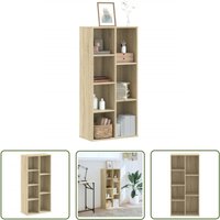 The Living Store - vidaXL Bücherregal Sonoma-Eiche 50x25x105 cm Holzwerkstoff The Living Store - vidaXL Bücherregal Sonoma-Eiche 50x25x105 cm Holzwerkstoff von THE LIVING STORE