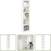 The Living Store - vidaXL Bücherregal Weiß 40x24x176 cm Holzwerkstoff The Living Store - vidaXL Bücherregal Weiß 40x24x176 cm Holzwerkstoff von THE LIVING STORE