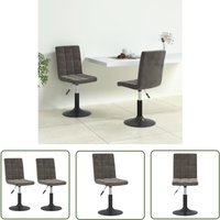 The Living Store - vidaXL Esszimmerstühle 2 Stk. Drehbar Dunkelgrau Samt The Living Store - vidaXL Esszimmerstühle 2 Stk. Drehbar Dunkelgrau Samt von THE LIVING STORE