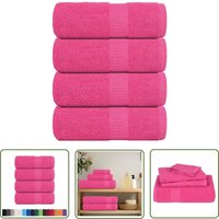 The Living Store - vidaXL Gästetücher 4 Stk. Rosa 30x50 cm 360 g/m² 100% Baumwolle The Living Store - vidaXL Gästetücher 4 Stk. Rosa 30x50 cm 360 g/m² 100% Baumwolle von THE LIVING STORE