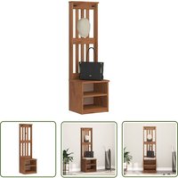 The Living Store - vidaXL Garderobenständer sandens 45x40x159,5 cm Massivholz Kiefer The Living Store - vidaXL Garderobenständer sandens 45x40x159,5 cm Massivholz Kiefer von THE LIVING STORE