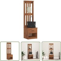 The Living Store - vidaXL Garderobenständer sandens 45x40x159,5 cm Massivholz Kiefer The Living Store - vidaXL Garderobenständer sandens 45x40x159,5 cm Massivholz Kiefer von THE LIVING STORE