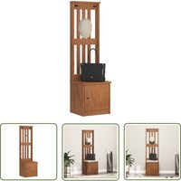 The Living Store - vidaXL Garderobenständer sandens 45x40x159,5 cm Massivholz Kiefer The Living Store - vidaXL Garderobenständer sandens 45x40x159,5 cm Massivholz Kiefer von THE LIVING STORE