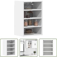 The Living Store - vidaXL Hängeschrank Weiß 40x29,5x60 cm Holzwerkstoff von THE LIVING STORE