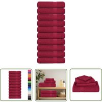 The Living Store - vidaXL Handtücher 10 Stk. Bordeauxrot 50x100cm 360 g/m² 100% Baumwolle The Living Store - vidaXL Handtücher 10 Stk. Bordeauxrot 50x100cm 360 g/m² 100% Baumwolle von THE LIVING STORE