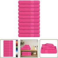 The Living Store - vidaXL Handtücher 10 Stk. Rosa 100x200 cm 360 g/m² 100% Baumwolle The Living Store - vidaXL Handtücher 10 Stk. Rosa 100x200 cm 360 g/m² 100% Baumwolle von THE LIVING STORE