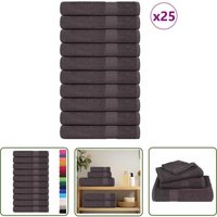 The Living Store - vidaXL Handtücher 25 Stk. Anthrazit 100x200 cm 360 g/m² 100% Baumwolle The Living Store - vidaXL Handtücher 25 Stk. Anthrazit 100x200 cm 360 g/m² 100% Baumwolle von THE LIVING STORE