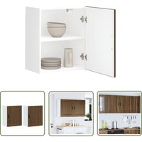 The Living Store - vidaXL Küchen-Hängeschränke 2 Stk. Braun Eichen-Optik Holzwerkstoff The Living Store - vidaXL Küchen-Hängeschränke 2 Stk. Braun Eichen-Optik Holzwerkstoff von THE LIVING STORE