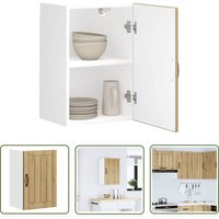 The Living Store - vidaXL Küchen-Hängeschrank Lucca Artisan-Eiche Holzwerkstoff von THE LIVING STORE