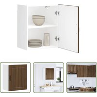 The Living Store - vidaXL Küchen-Hängeschrank Lucca Braun Eichen-Optik Holzwerkstoff von THE LIVING STORE