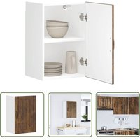 The Living Store - vidaXL Küchen-Hängeschrank Lucca Räuchereiche Holzwerkstoff von THE LIVING STORE