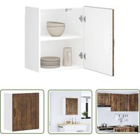 The Living Store - vidaXL Küchen-Hängeschrank Lucca Räuchereiche Holzwerkstoff von THE LIVING STORE