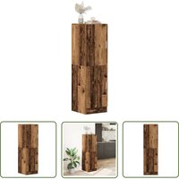 The Living Store - vidaXL Küchenschrank Altholz-Optik 38x41,5x131,5 cm Holzwerkstoff The Living Store - vidaXL Küchenschrank Altholz-Optik 38x41,5x131,5 cm Holzwerkstoff von THE LIVING STORE