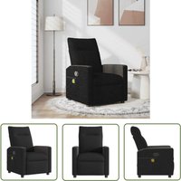 The Living Store - vidaXL Massagesessel Schwarz Stoff von THE LIVING STORE
