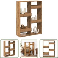 The Living Store - vidaXL Raumteiler Artisan-Eiche 100x33x135 cm Holzwerkstoff von THE LIVING STORE