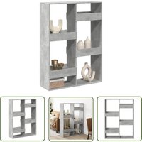 The Living Store - vidaXL Raumteiler Betongrau 100x33x135 cm Holzwerkstoff von THE LIVING STORE