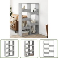 The Living Store - vidaXL Raumteiler Betongrau 100x33x155,5 cm Holzwerkstoff von THE LIVING STORE