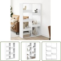 The Living Store - vidaXL Raumteiler Weiß 100x33x155,5 cm Holzwerkstoff von THE LIVING STORE