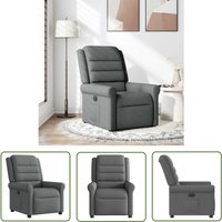 The Living Store - vidaXL Relaxsessel Dunkelgrau Stoff The Living Store - vidaXL Relaxsessel Dunkelgrau Stoff von THE LIVING STORE