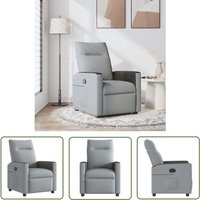 The Living Store - vidaXL Relaxsessel Hellgrau Stoff The Living Store - vidaXL Relaxsessel Hellgrau Stoff von THE LIVING STORE
