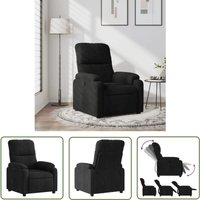 The Living Store - vidaXL Relaxsessel Schwarz Mikrofasergewebe The Living Store - vidaXL Relaxsessel Schwarz Mikrofasergewebe von THE LIVING STORE