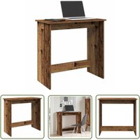 The Living Store - vidaXL Schreibtisch Altholz-Optik 80x40x75 cm Holzwerkstoff von THE LIVING STORE