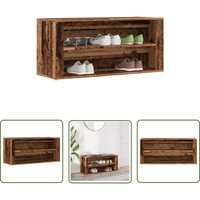 The Living Store - vidaXL Schuhbank Altholz-Optik 100x35x45 cm Holzwerkstoff The Living Store - vidaXL Schuhbank Altholz-Optik 100x35x45 cm Holzwerkstoff von THE LIVING STORE