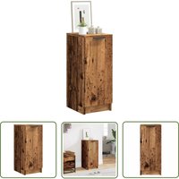 The Living Store - vidaXL Schuhschrank Altholz-Optik 29,5x35x70 cm Holzwerkstoff von THE LIVING STORE