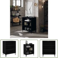 VidaXL Sideboard Schwarz 57x35x70 cm Holzwerkstoff von THE LIVING STORE