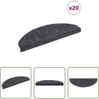 The Living Store - vidaXL Stufenmatten Selbstklebend 20 Stk. Dunkelgrau 65x21x4 cm The Living Store - vidaXL Stufenmatten Selbstklebend 20 Stk. Dunkelgrau 65x21x4 cm von THE LIVING STORE