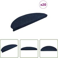 The Living Store - vidaXL Stufenmatten Selbstklebend 20 Stk. Marineblau 65x21x4 cm The Living Store - vidaXL Stufenmatten Selbstklebend 20 Stk. Marineblau 65x21x4 cm von THE LIVING STORE