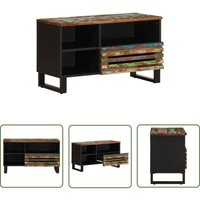 The Living Store - vidaXL TV-Schrank 80x34x46 cm Massivholz Akazie The Living Store - vidaXL TV-Schrank 80x34x46 cm Massivholz Akazie von THE LIVING STORE